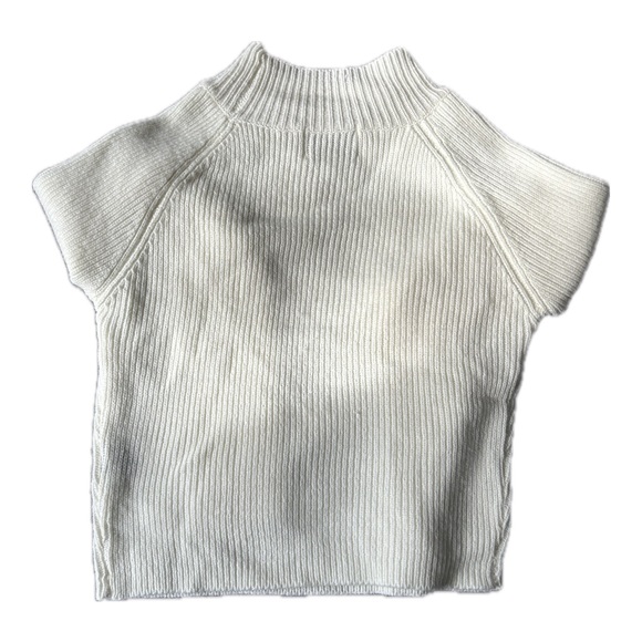 White Knitted Sweater - S - Picture 2 of 4